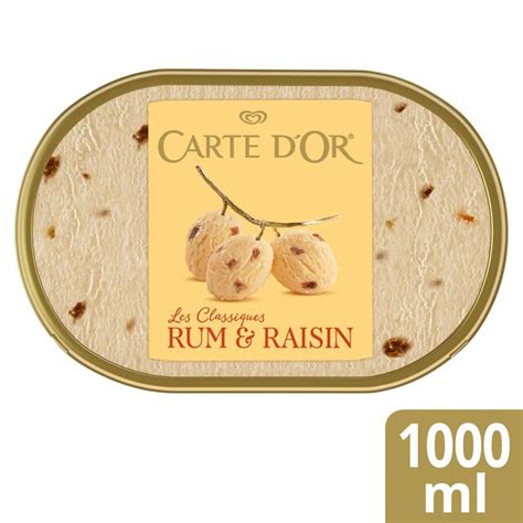 carte dior|carte d'or rum and raisin.